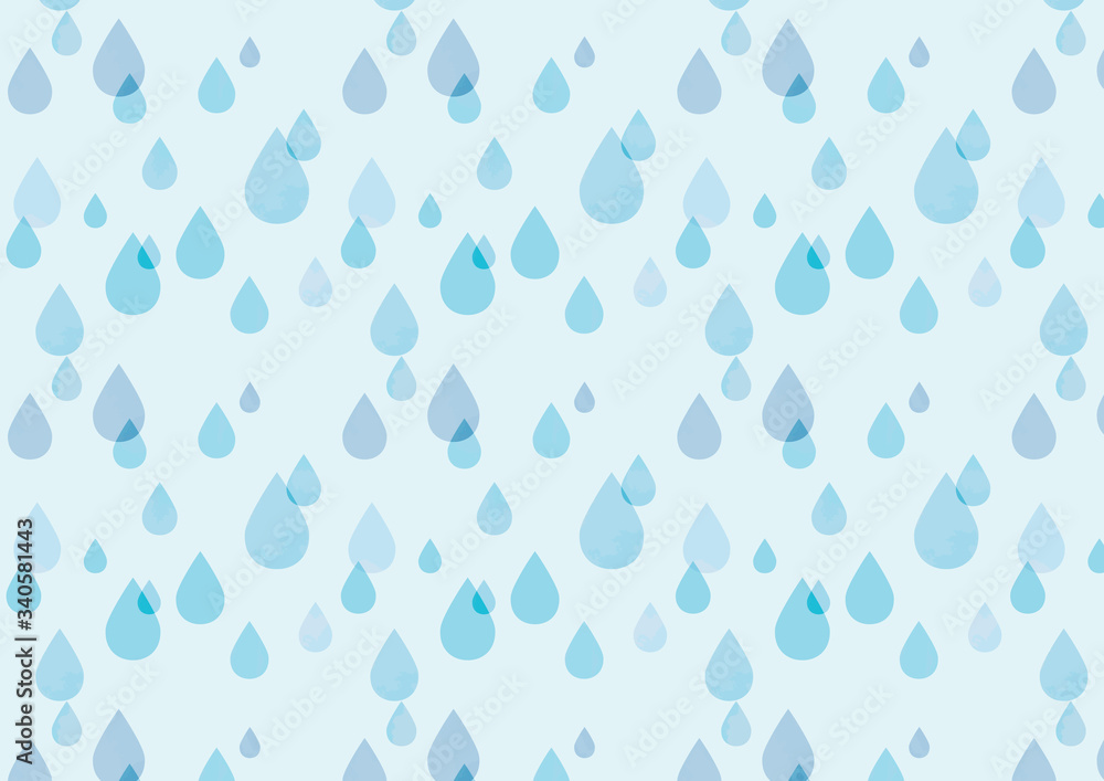 雨粒柄の背景 A4 横 雨粒柄の背景 A4 横