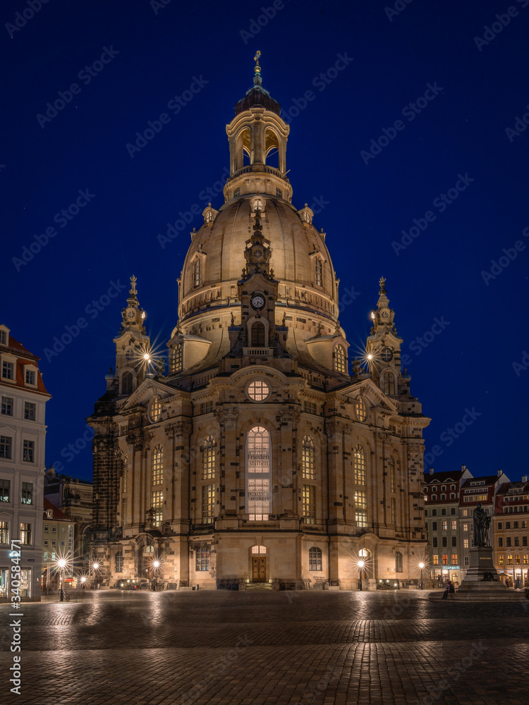 Blue hour in Dresden - Blaue Stunde in Dresden