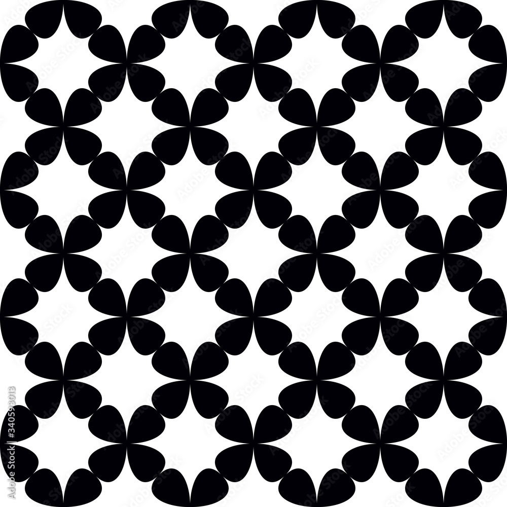 Endless texture with stars. Black Endless texture with stars. Black