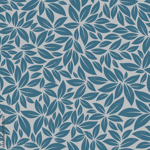 Seamless texture with theme leaf