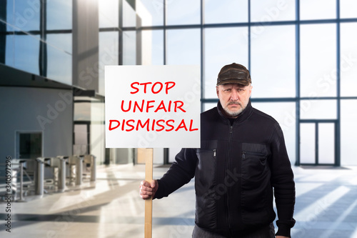 Stop unfair dismissal. Man ...