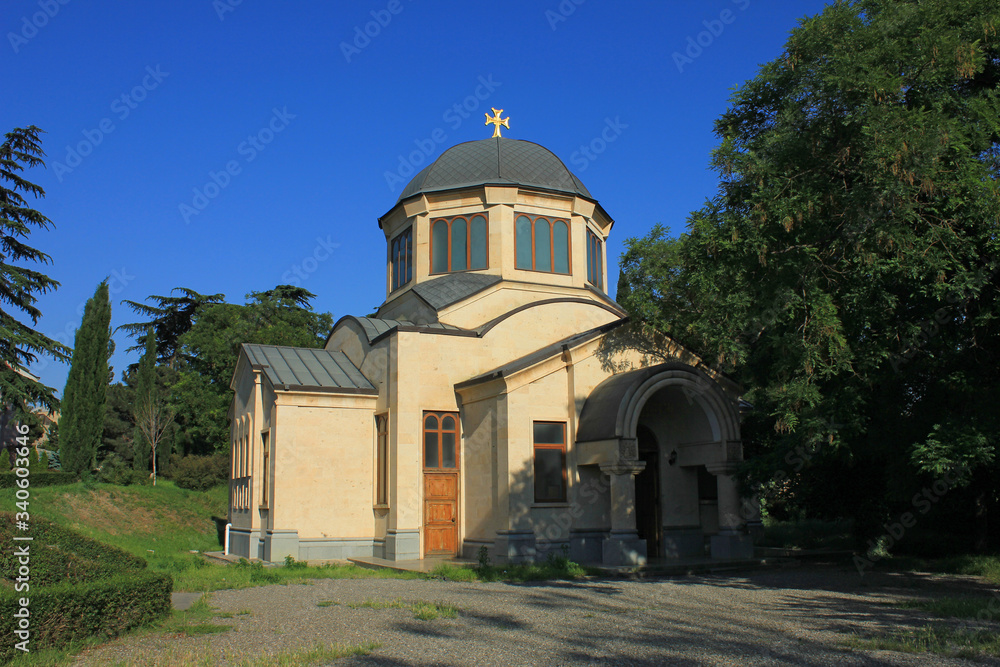 Georgia. The church on the territory of the complex Sameba.