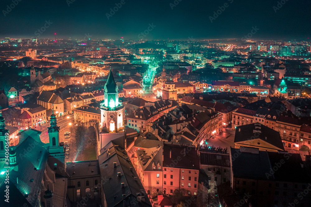 Lublin z lotu ptaka