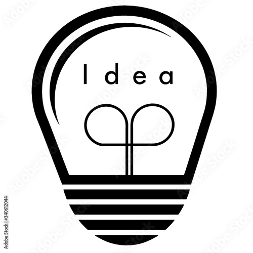 Ampoule électrique - Idée