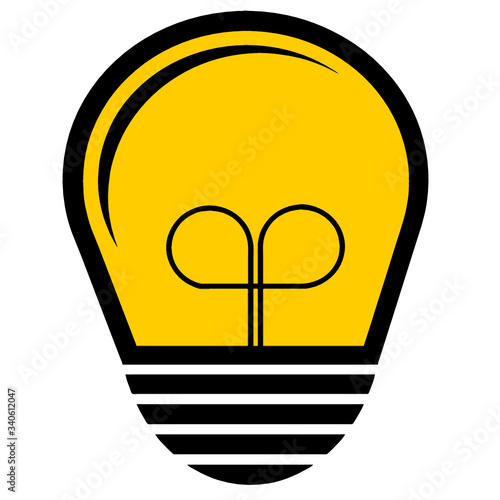 Ampoule électrique - Idée