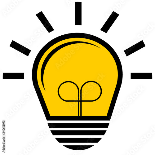 Ampoule électrique - Idée