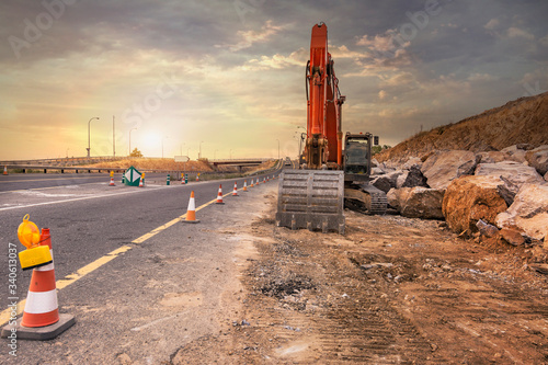 Construction stop due to crisis in construction due to health crisis