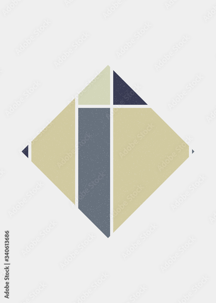 Mondrian style art colorful logo design illustration Mondrian style art colorful logo design illustration