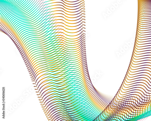 Abstract background blend wave line design for Wallpaper, Banner, Background, Card, Book Illustration, landing page