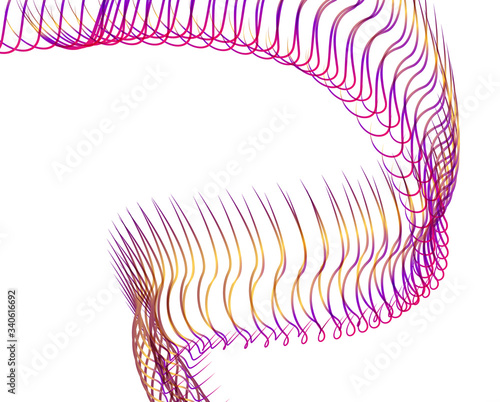 Abstract background blend wave line design for Wallpaper, Banner, Background, Card, Book Illustration, landing page