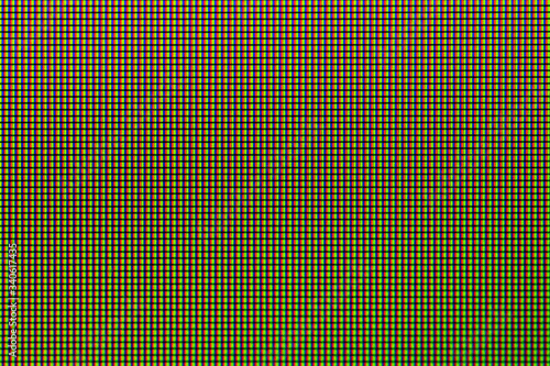 Closeup LED diode from LED computer monitor screen display panel for design