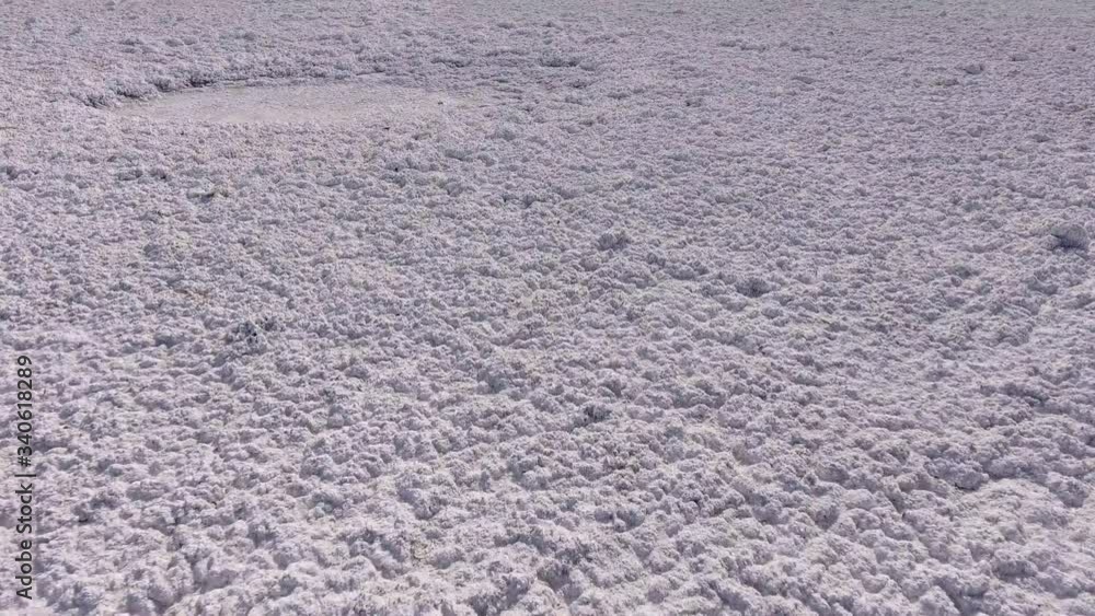 Clean Saline pattern texture. Large salt lake. Big Saline. Aerial drone top down view. Clean Saline pattern texture. Large salt lake. Big Saline. Aerial drone top down view.