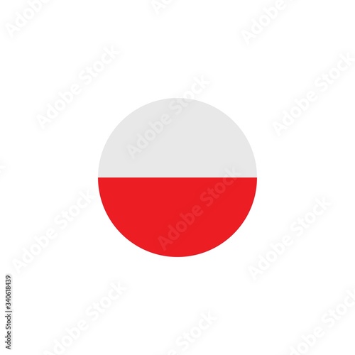 Free Download poland flag vector illustration - GFXLoad
