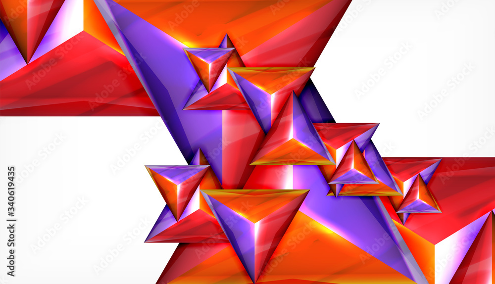 Triangle geometric vector abstract background Triangle geometric vector abstract background