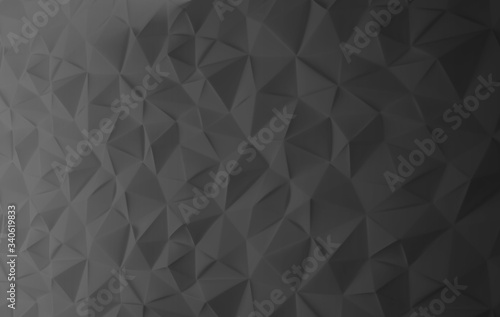 Fototapeta Naklejka Na Ścianę i Meble -  Polygonal shapes background. Low poly triangles mosaic. Crystals 3D backdrop.