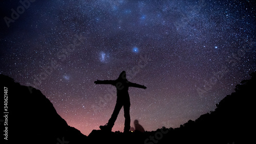 Stars & Milky Way,Routeburn Track, Fiordland National Park, New Zealand 星空, ルートバーントラック, フィヨルドランド国立公園, ニュージーランド