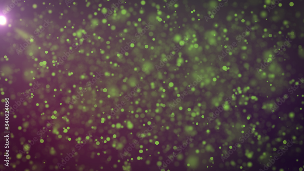 Glitter sparkle background animation. Blurry lights with soft bokeh dust  glowing. Outer space purple background and twinkling lights. Stock  Illustration | Adobe Stock