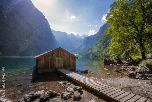 mountain lake in the mountains