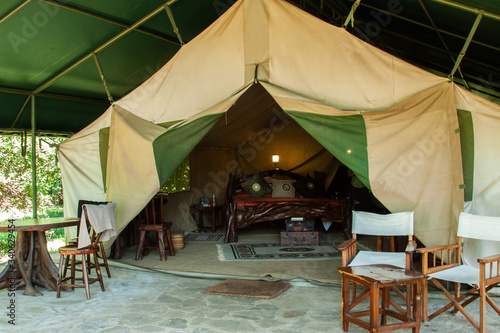 Safari tent