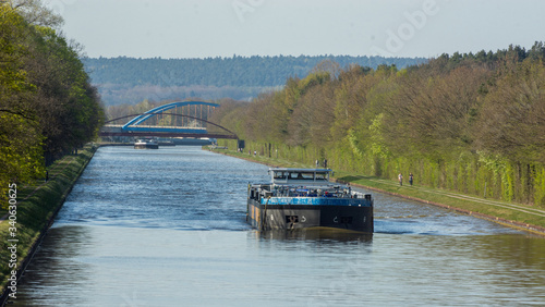 bridge over the EMS canal, germany