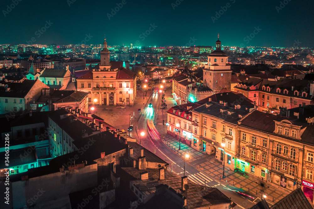 Lublin z lotu ptaka