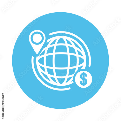 sphere browser with coin block style