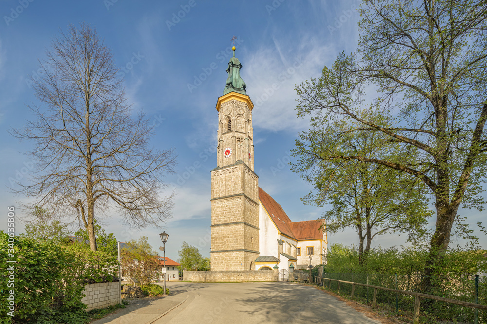 Kirche Margarethenberg, Hirten, Burgkirchen a.d. Alz, Landkreis Altötting, Oberbayern, Bayern, Deutschland