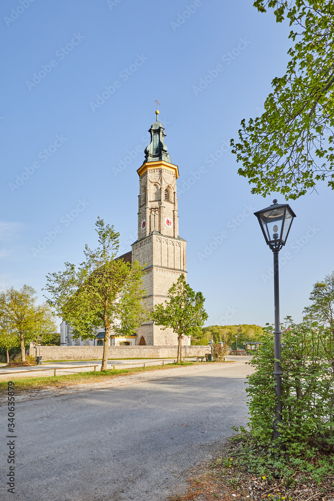 Kirche Margarethenberg, Hirten, Burgkirchen a.d. Alz, Landkreis Altötting, Oberbayern, Bayern, Deutschland Kirche Margarethenberg, Hirten, Burgkirchen a.d. Alz, Landkreis Altötting, Oberbayern, Bayern, Deutschland