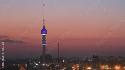 Baghdad ,Iraq – Baghdad Tower TV tower in Baghdad, Iraq. photo