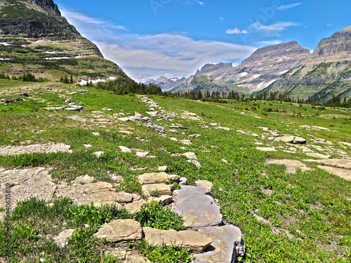 Glacier National Park  - Clements Montains  photo