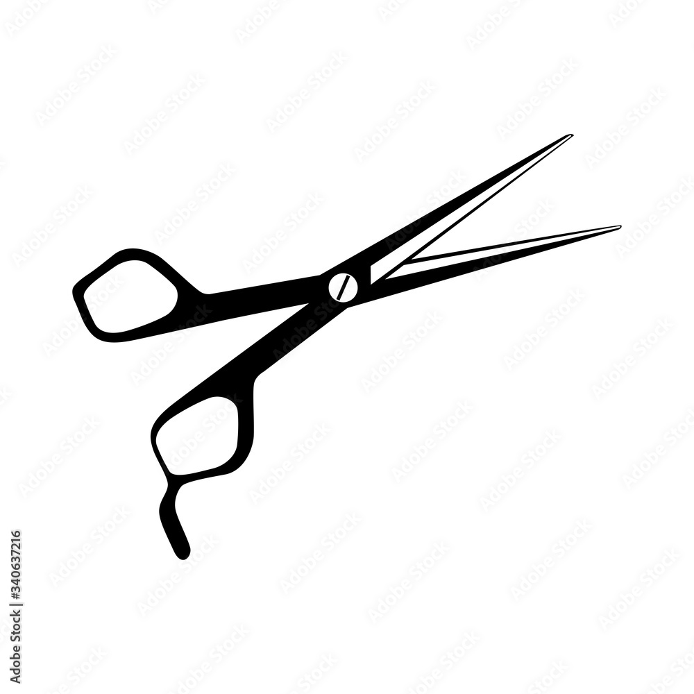 Barber scissor icon Barber scissor icon