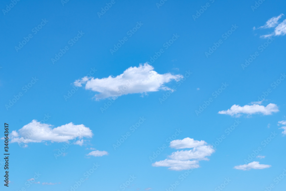 Obraz premium Blue sky with clouds