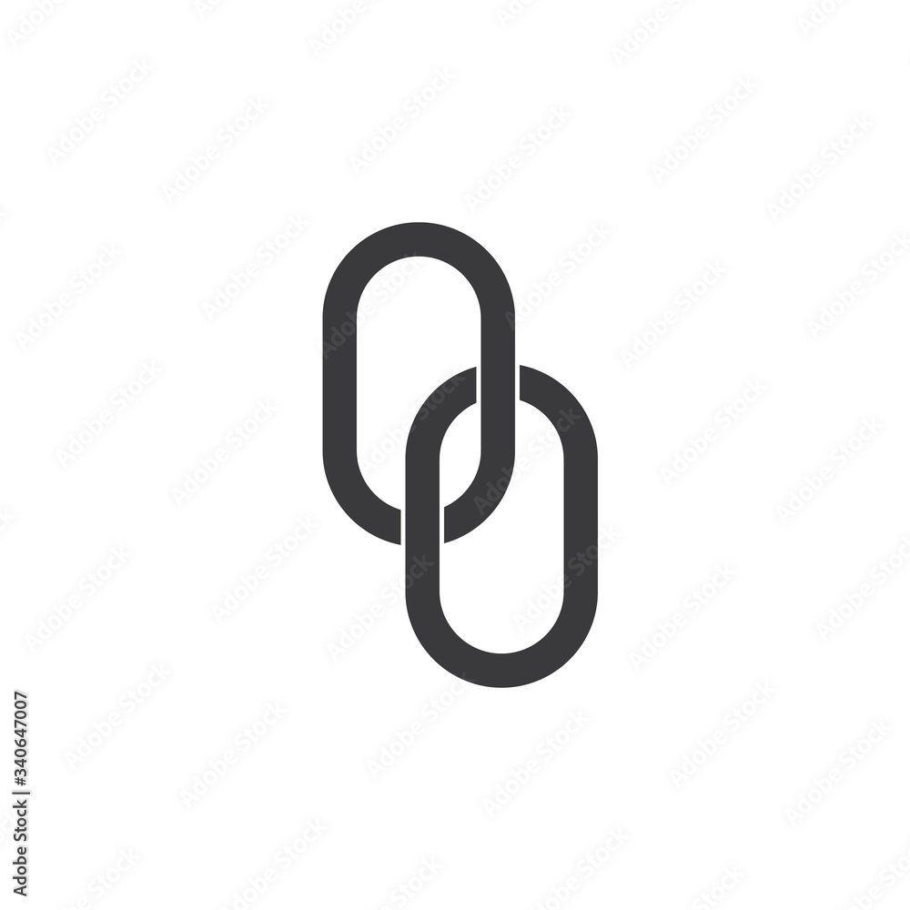 Naklejka premium chain icon