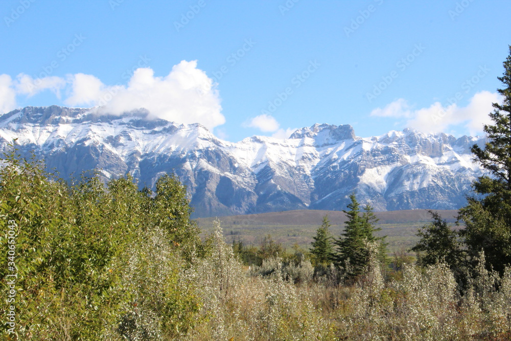 Majestic Beauty Of The Mountains, Jasper National Park, Alberta
