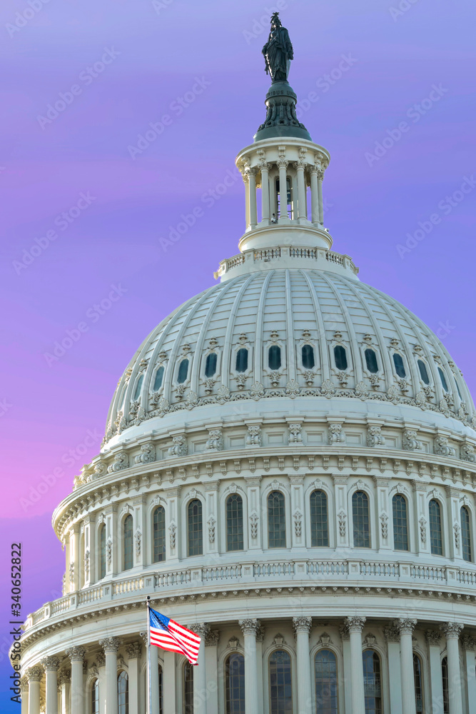 Fototapeta premium Washington DC, US Capitol Building 