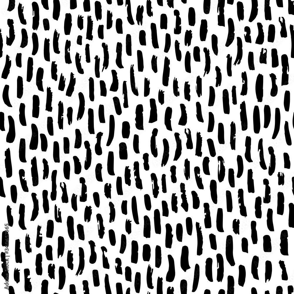 Hand drawn brush strokes seamless pattern Hand drawn brush strokes seamless pattern