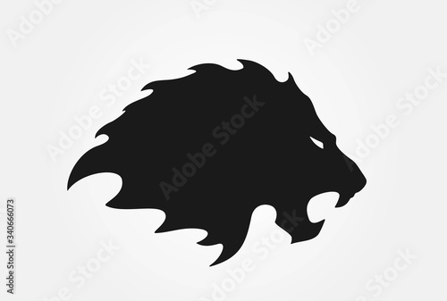 lion logo. isolated vector images of lion head