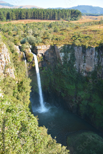 Wodospad Macmac rzeki Blyde w południowej Afryce RPA