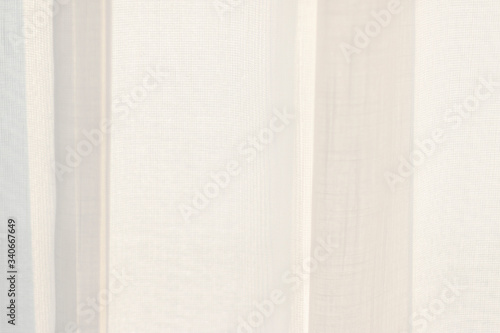 The surface of the curtain has wave pattern, abstract background.
