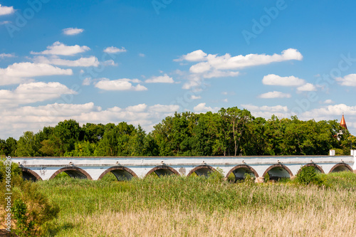 Bridge near the village Hortobagy, NP Hortobagy, Hungaria