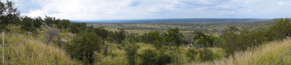 Panorama na płaskowyż w Afryce - RPA
