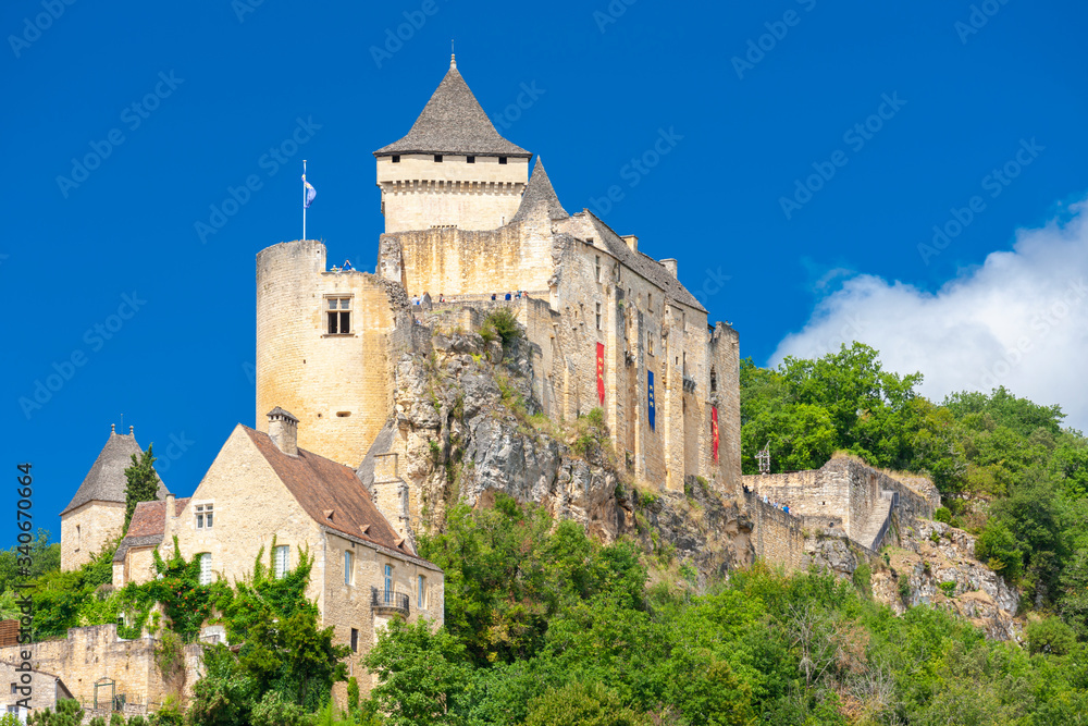 Chateau de Castelnaud, Dordogne, Aquitaine, France Chateau de Castelnaud, Dordogne, Aquitaine, France