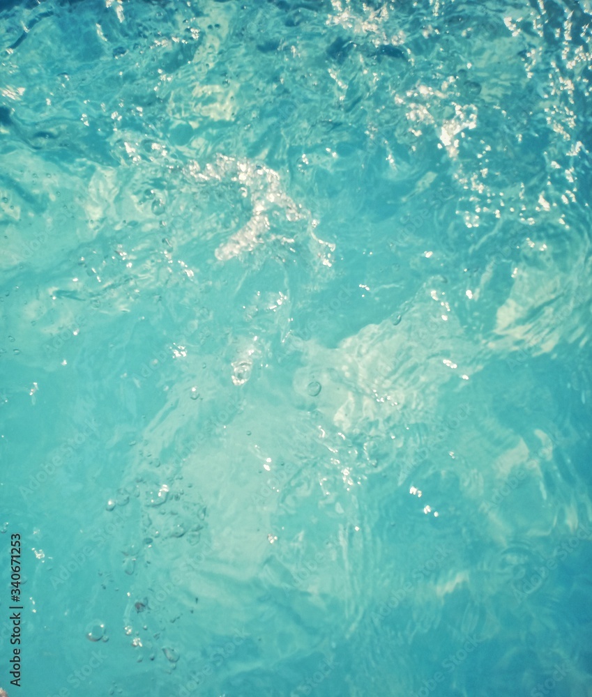 Fresh blue water wave photo background Fresh blue water wave photo background