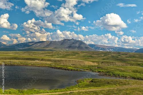 Tundra in the foothills of the Polar Urals.