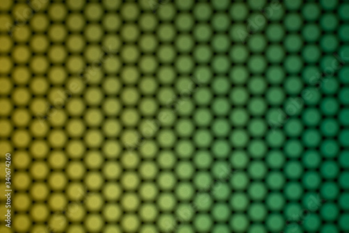 Abstract colorful background. Yellow, green grid, geometric pattern.
