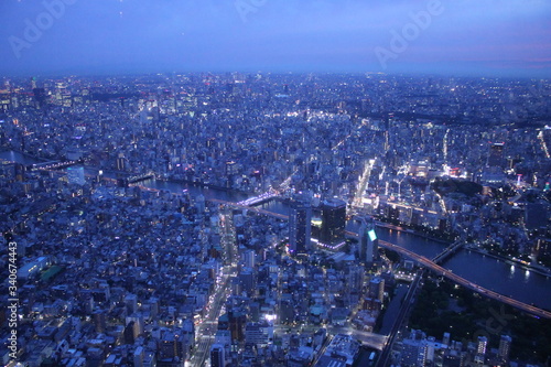 Japan Tokyo City by night © Fabio