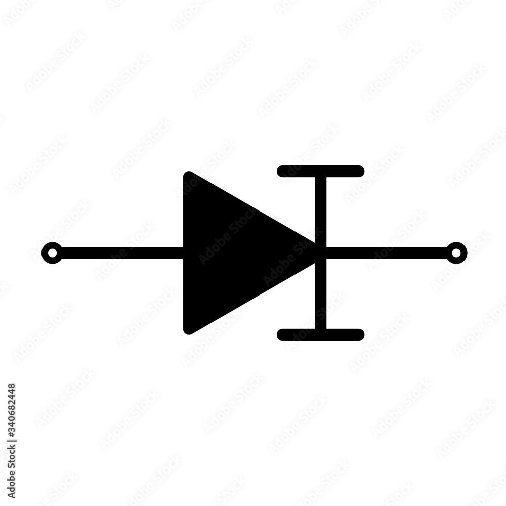 Symbol Backward Diode icon Backward Diode Symbol Backward Diode icon Backward Diode