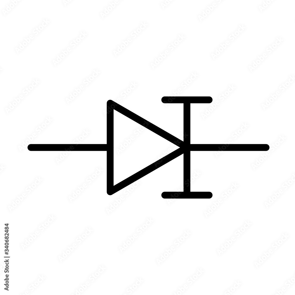 Symbol Backward Diode icon Backward Diode