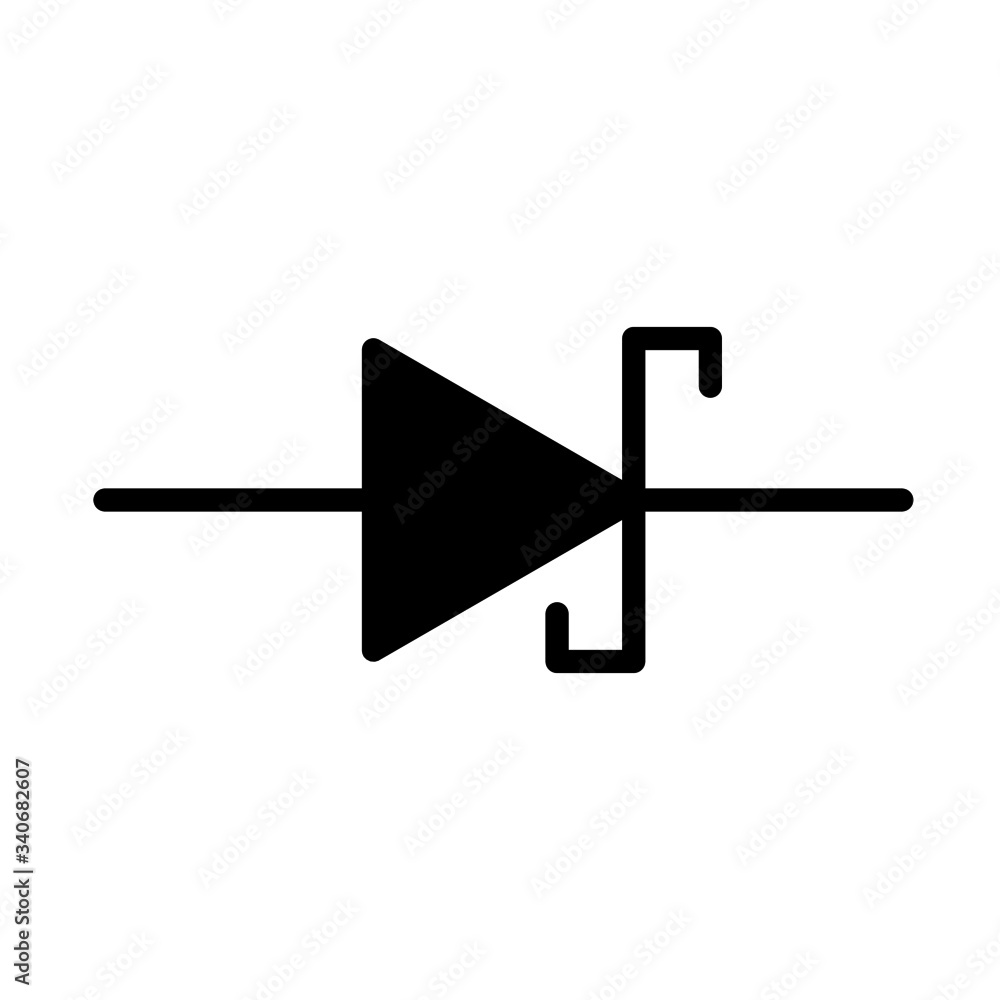 Symbol Schottky Diode icon Schottky Diode Symbol Schottky Diode icon Schottky Diode
