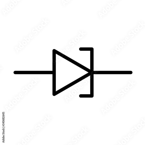 Symbol Tunnel Diode icon Tunnel Diode